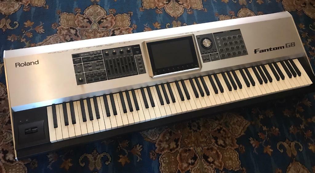 Roland Fantom G8 Workstation Keyboard. London E3 or Glasgow G20 in