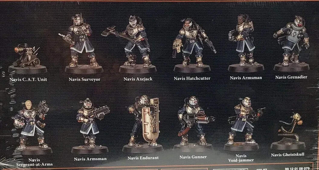 o361 未開封　インペリアル・ネイヴィー・ブリーチャー WH40k】 キルチーム：インペリアル・ネイヴィー・ブリーチャー