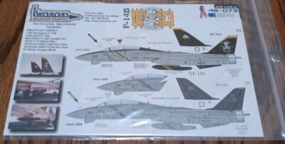 Two Bobs Decals 1/48 F-14B VF-103 Jolly Rogers 60 Years 48-079