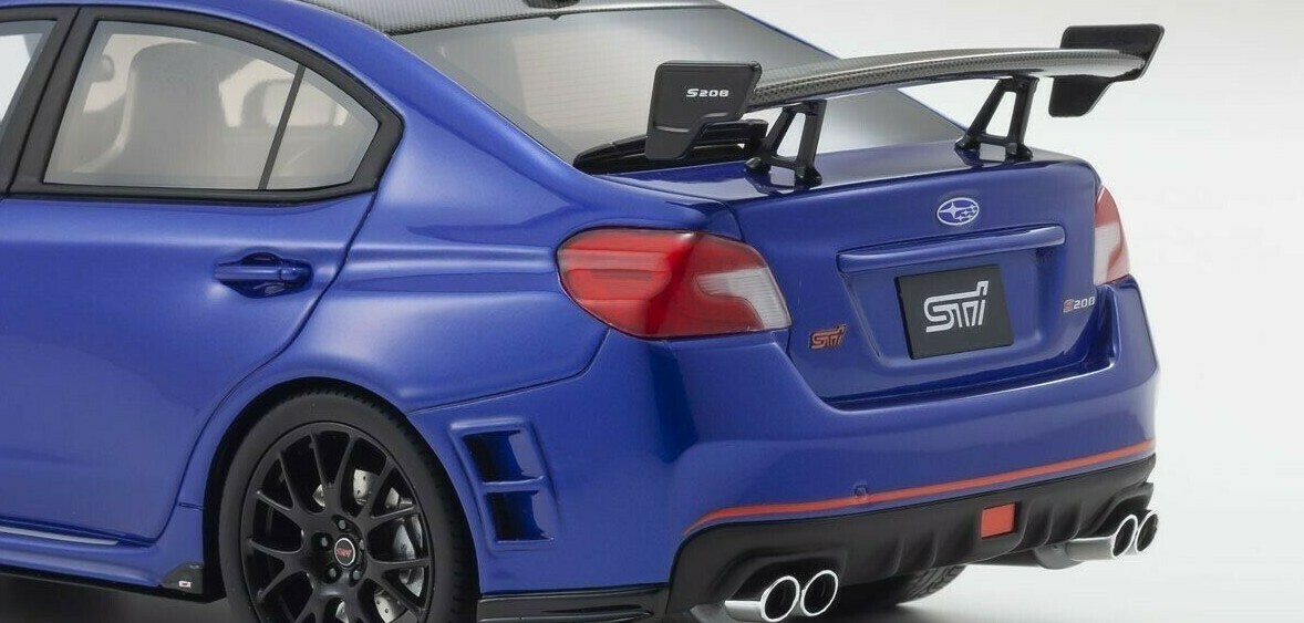 京商 WRX STI 1/18 1/18 Subaru Impreza S208 WRX STI NBR Challenge PKG by Kyosho