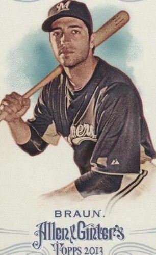 2013 Topps Allen & Ginter's - Ryan Braun #238