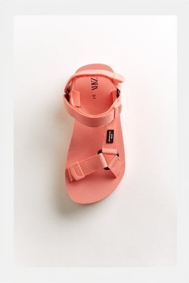 sara 樣専用 TECHNICAL SANDALS - White | ZARA United States