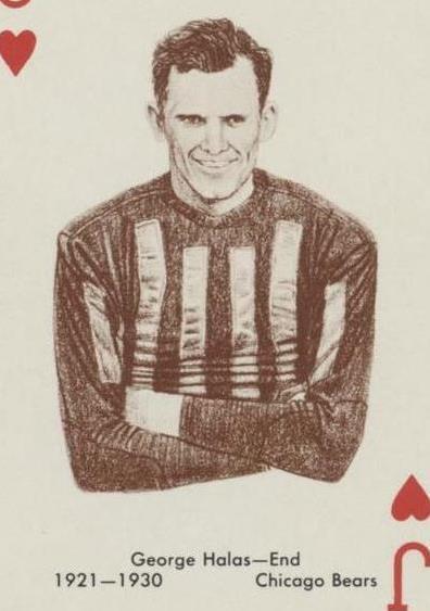 1963 Stancraft Playing Cards George Halas #JH
