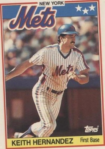 1988 Topps United Kingdom Minis - Keith Hernandez #33