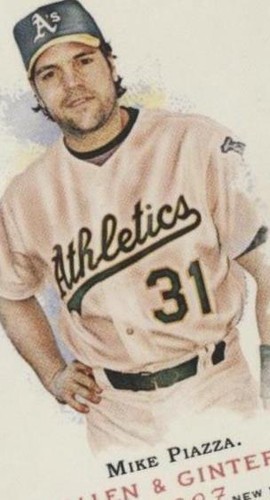 2007 Topps Allen & Ginter's - Mike Piazza #195