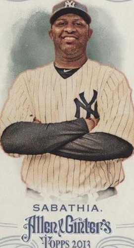 2013 Topps Allen & Ginter's - C.C. Sabathia #70