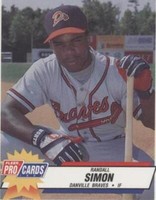 1993 Fleer ProCards Minor League - Randall Simon #3626