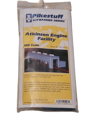 PIKESTUFF KITBASHER SERIES - ATKINSON ENGINE FACILITY - HO Scale Kit