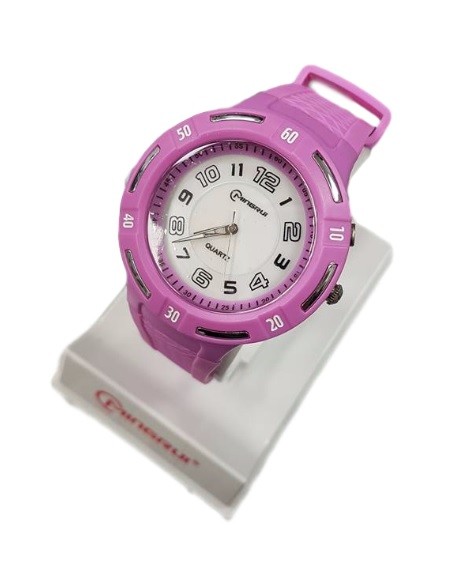 Orologio Da Polso Donna Ragazza Mingrui 8831 Analogico Quarzo Sportivo Viola lac
