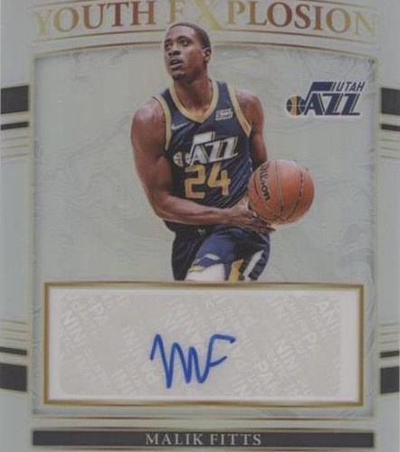 2021-22 Panini Select - Malik Fitts #YE-MFT