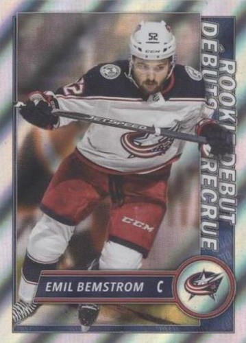 2020-21 Topps NHL Stickers - Emil Bemstrom #532