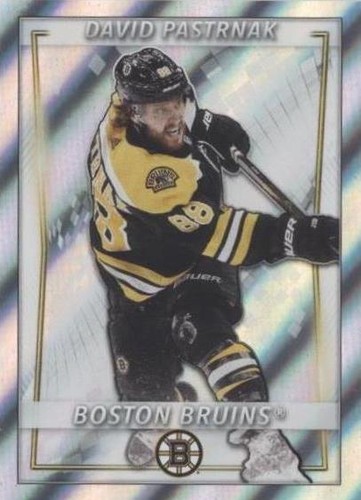2020-21 Topps NHL Stickers - David Pastrnak #39
