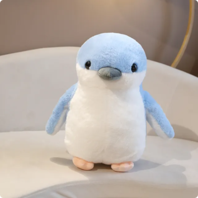 Blue on sale stuffed penguin