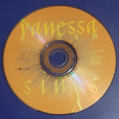 DISC ONLY MUSIC CD-Vanessa Rubin Sings by Vanessa Rubin (CD, Sep-1995, Novus)