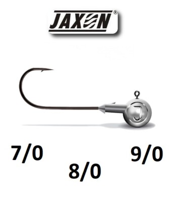 7/0 8/0 9/0 JIG HEAD JAXON SUMATO FISHING HOOK WEIGHT PREDATOR SOFT LURE PIKE