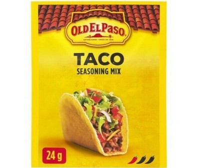 8 x Old El Paso Taco Seasoning Mix- 24g Each, From Canada, Free shipping