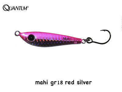 MAHI 18 GR COL RED SILVE - PINK SILVER METAL JIG QUANTUM X SHORE SPIN 3447404