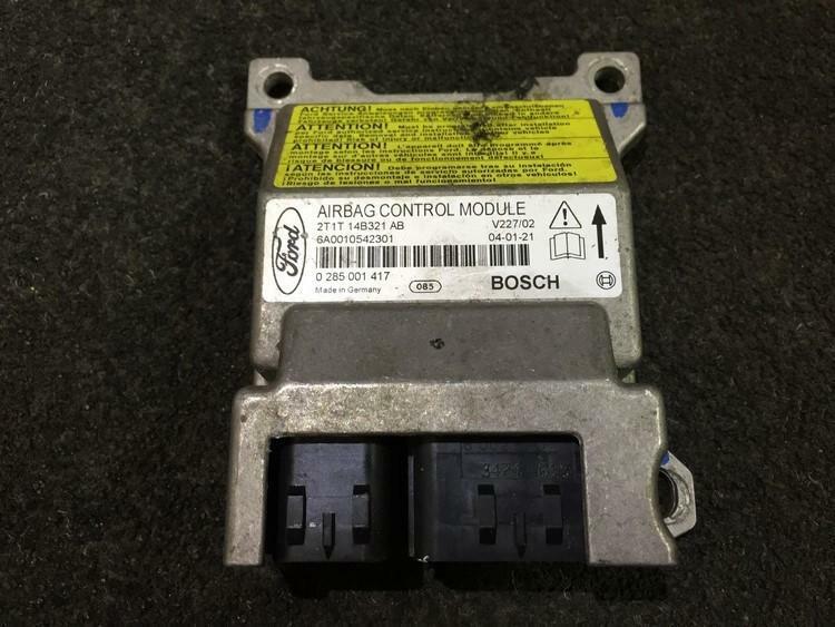 2t1t14b321ab Calculateur Airbag 6a0010542301  0285001417 For Ford  Frf211913-21