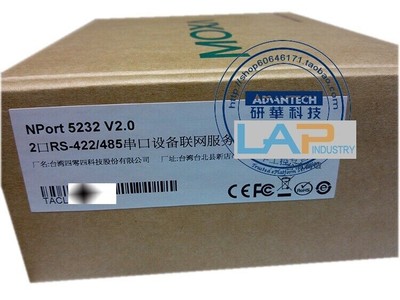 1PCS New For MOXA NPort 5232 V2.0 port network server #W8*