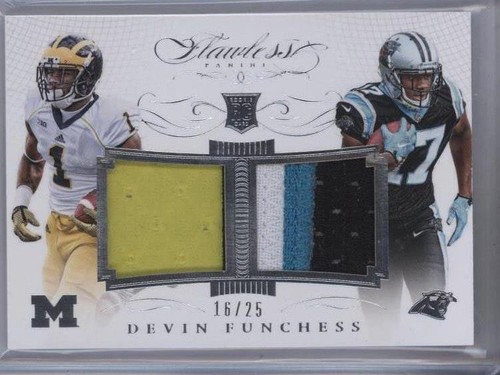 2015 Panini Flawless Devin Funchess #RDP-DF