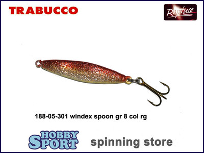 ONDULANTE WINDEX COL. RG gr 8 CM 5 X TROTA - LAGO FIUME RAPTURE TRABUCCO