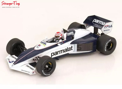 Model Car Group Brabham BT52 #5 Parmalat  F1 Brazilian GP 1983 N.Piquet