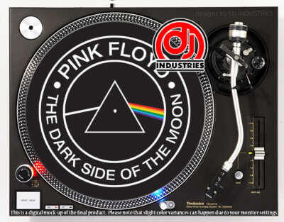 Pink Floyd DSOTM #1 - 7''-12'' DJ slipmat for LP turntable record player 