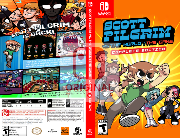SW Scott Pilgrim vs The World  北米限定版 新品 Scott Pilgrim Vs. The World: The Game for Nintendo Switch