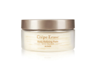 NEW- Crepe Erase Body Refining Pads with Trufirm 24 Pads Sealed Without Box