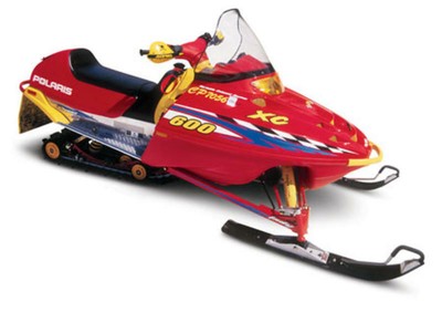 2002 Polaris XC-600 SP Red