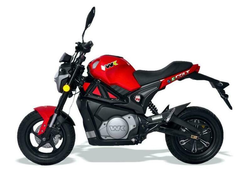 WK Bikes EColt 50cc Equivilant Electric Moped Cheap to Run in