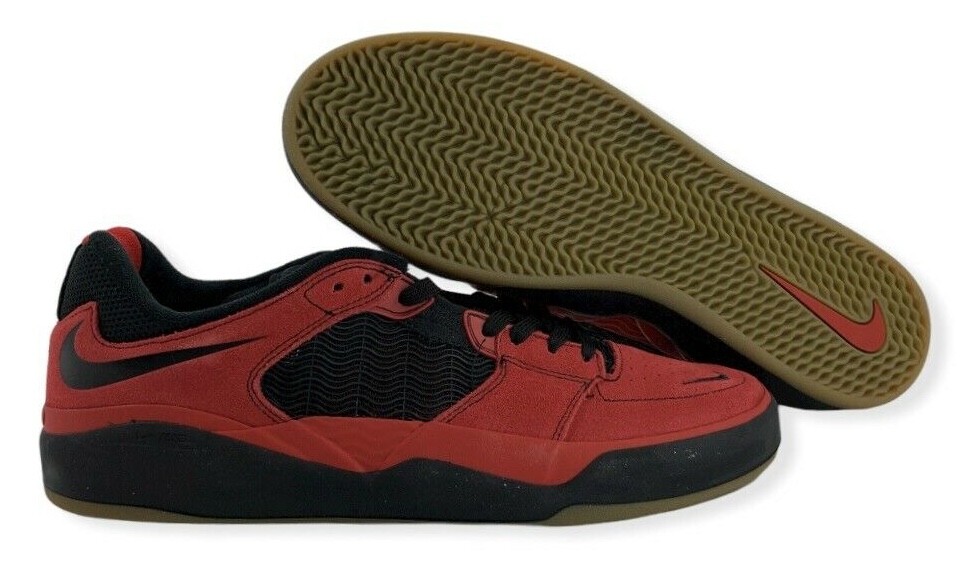 

Мужские кроссовки для скейтбординга Nike SB Isod Varsity Red Black DC7232-600 9, Красный, Nike SB Ishod