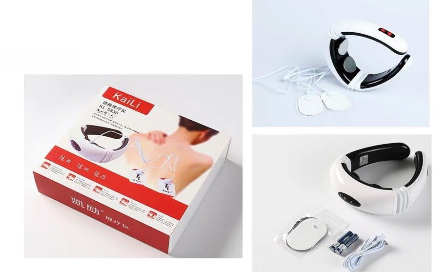 Massaggiatore Per Cervicale Collo Elettromagnetico Fascia Impulsi Schiena cir