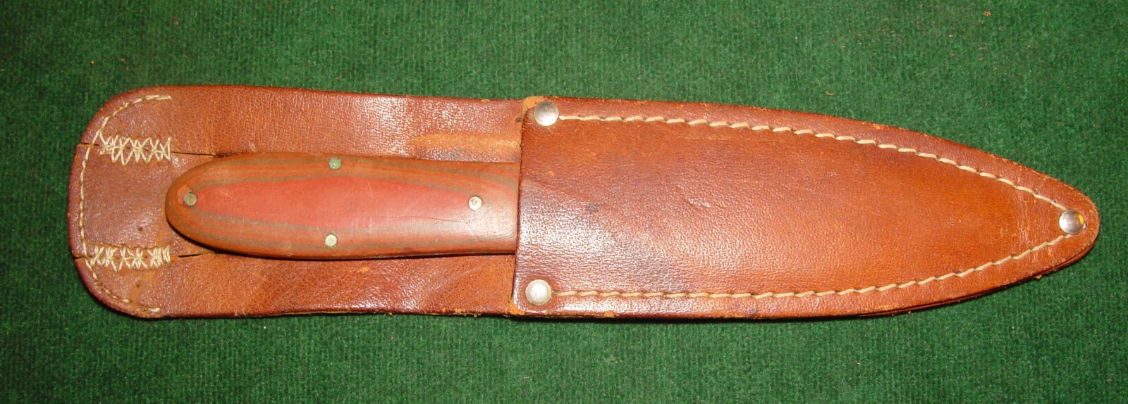 Vintage CASE XX Throwing Knife & Sheath | eBay