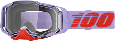100-Percent Armega Goggle Fausto Clear Lens – Impact-Resistant with Ultra HD Cla