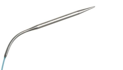 HiyaHiya 12 Inch (30 cm) Sharp Stainless Steel Circular Knitting Needles (US2.5)