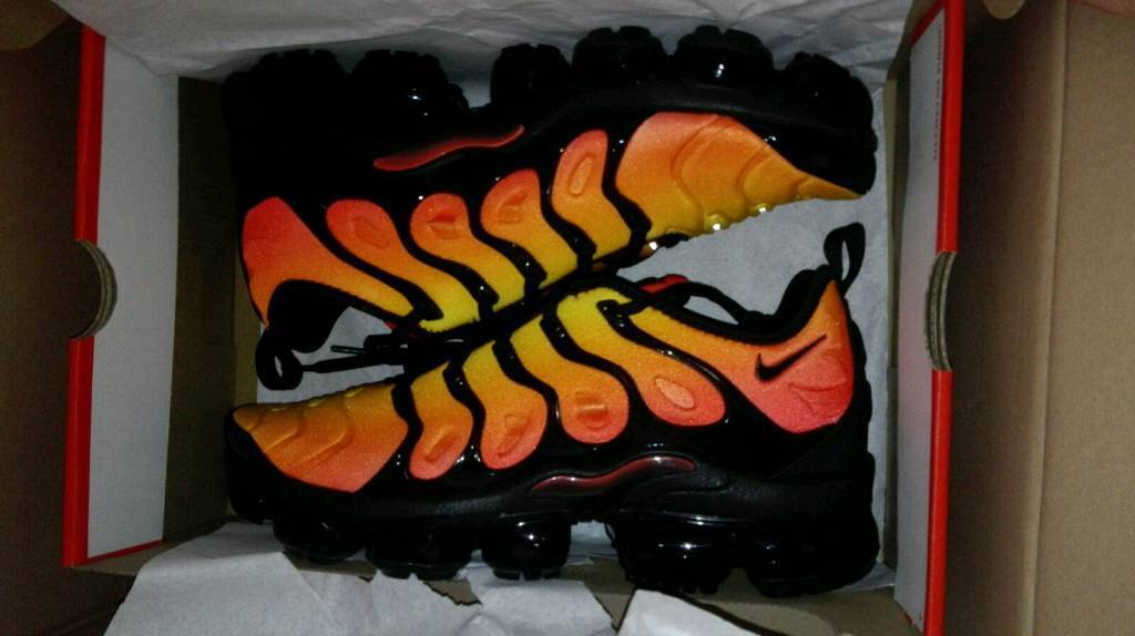 Nike Vapormax Plus Sunset Orange Size 8.5 UK | in Nottingham City Centre, Nottinghamshire | Gumtree