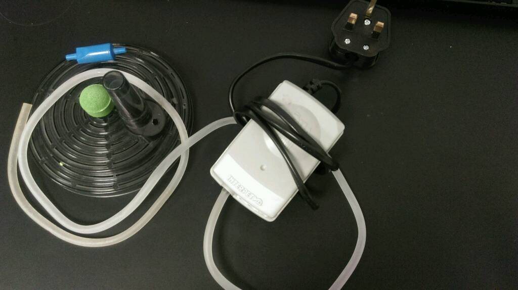 Interpret goldfish bowl filter home aquarium Inc filter air pump in