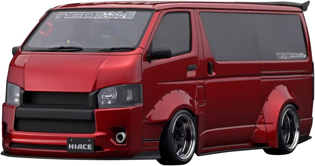 イグニッションモデル 1/18 T S D WORKS HIACE 　ハイエース イグニッションモデル 1/18 T・S・D WORKS ハイエース マット