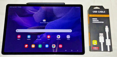 Samsung Galaxy Tab S7 FE 5G SM-T738U Mobile Unlocked - WiFi 64GB Mystic Black