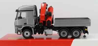 CONRAD, MERCEDES-BENZ Arocs 6x4 porteur avec grue de chargement PALFINGER PK ...