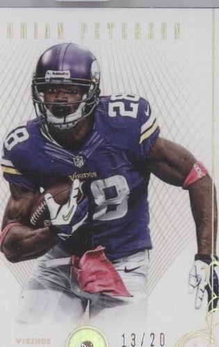 2014 Panini Flawless Adrian Peterson #3