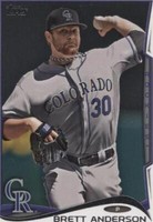 2014 Topps Mini - Brett Anderson #431