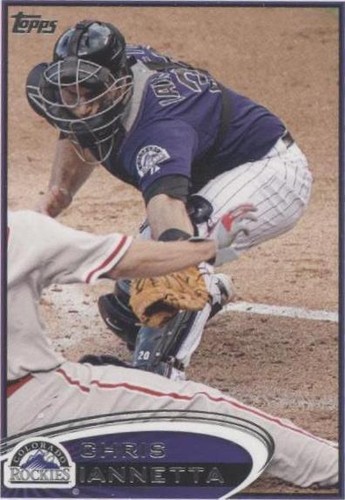 2012 Topps Mini - Chris Iannetta #21