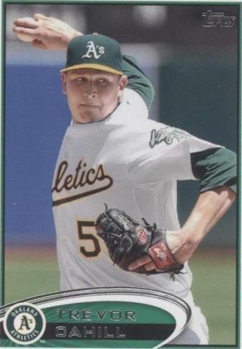 2012 Topps Mini - Trevor Cahill #2