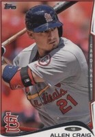 2014 Topps Mini - Allen Craig #481