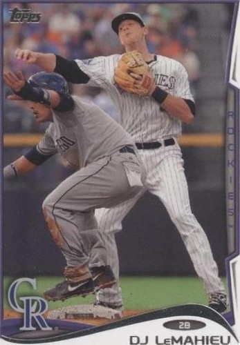 2014 Topps Mini - D.J. LeMahieu #476