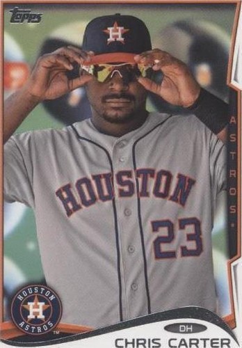 2014 Topps Mini - Chris Carter #589