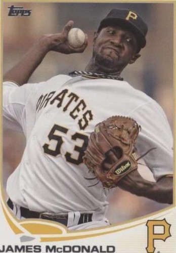 2013 Topps Mini - James McDonald #390