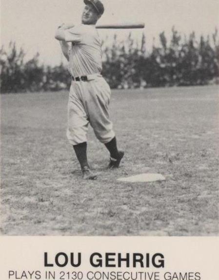 TCMA Renata Galasso 1977-84 - Lou Gehrig #236